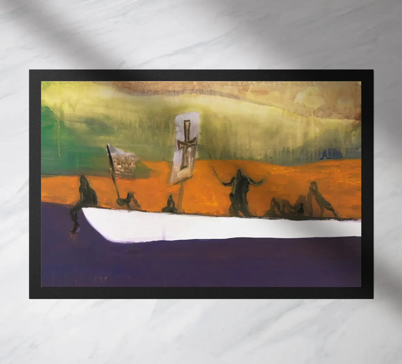 Peter Doig - Canoa, 2008 zerbino da Milfordpaint