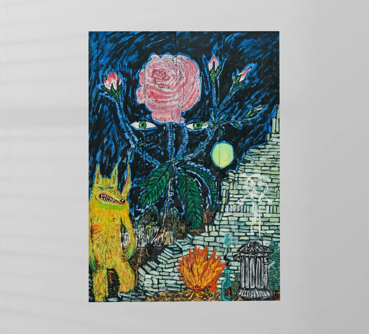 Peter Doig - Cane freddo pellicola backlit da Milfordpaint