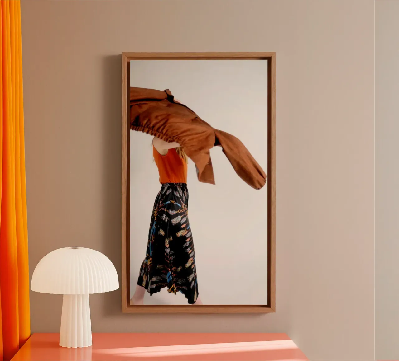 Effortless Flow canvas met Baklijst van riedelphotoart