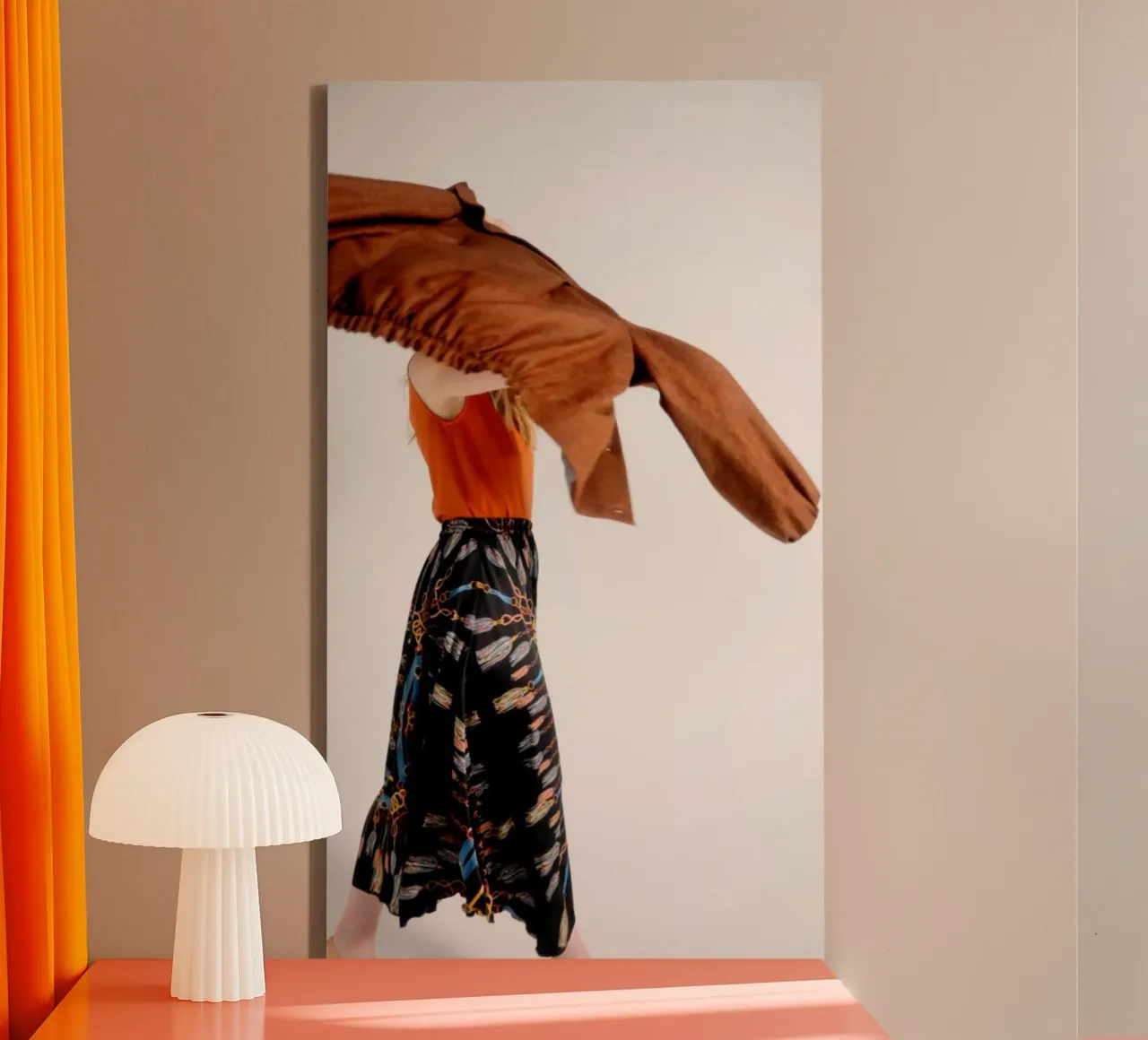 Effortless Flow canvas met Baklijst van riedelphotoart