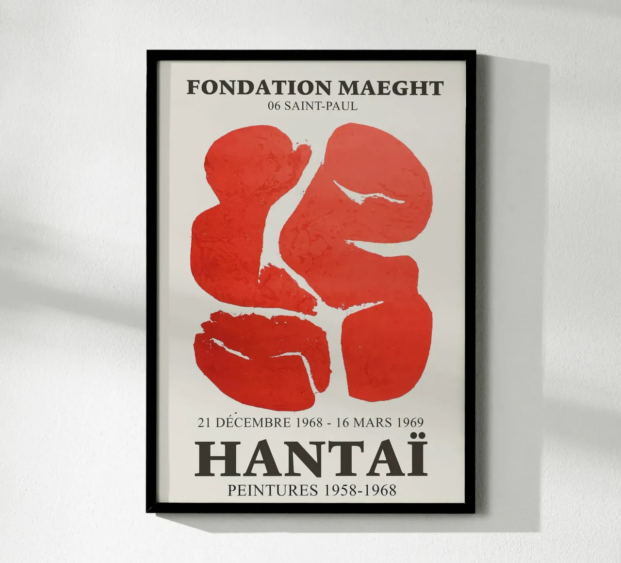 Poster rosso Hantai poster da Lonnieprints