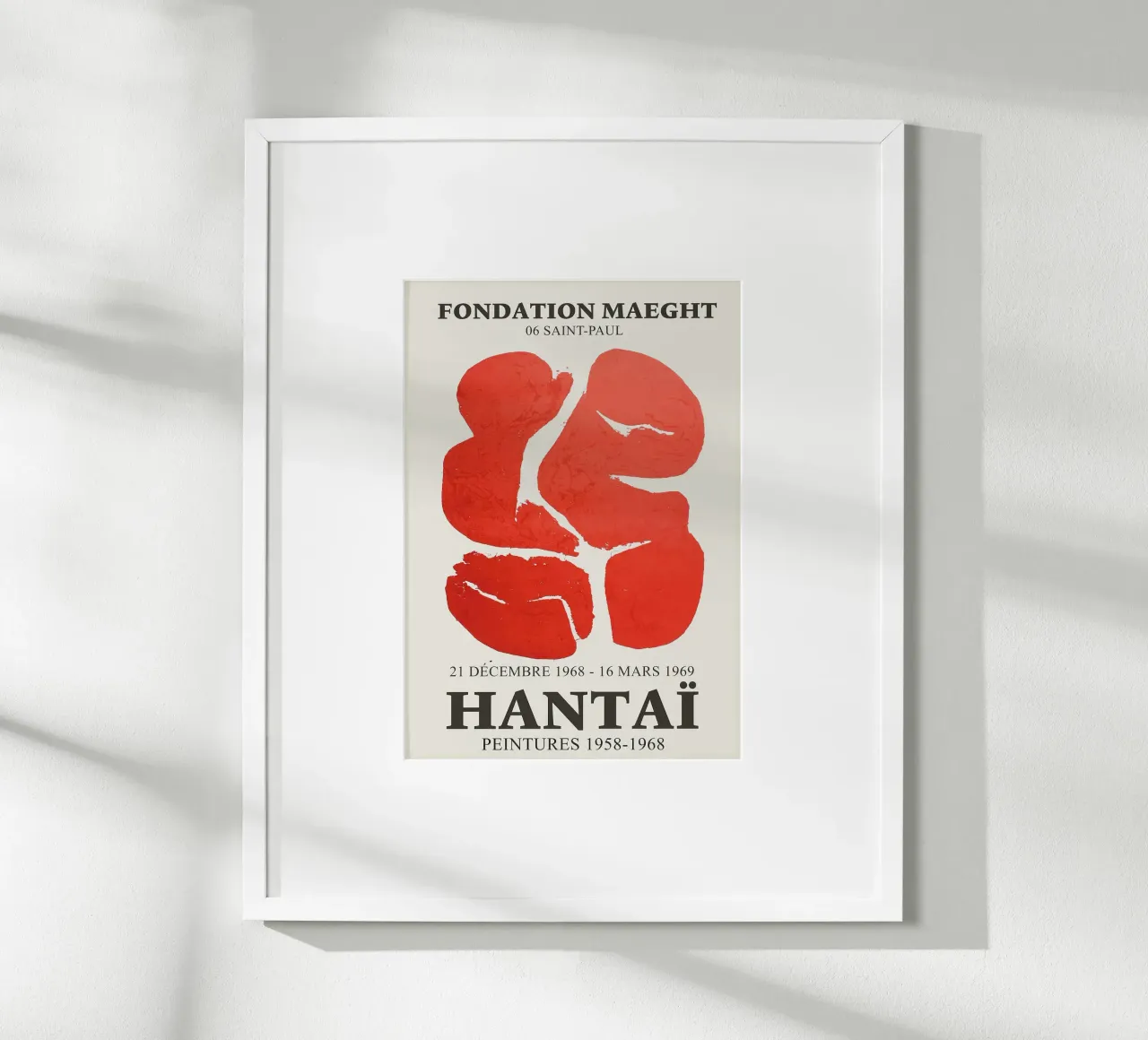 Poster rosso Hantai poster da Lonnieprints
