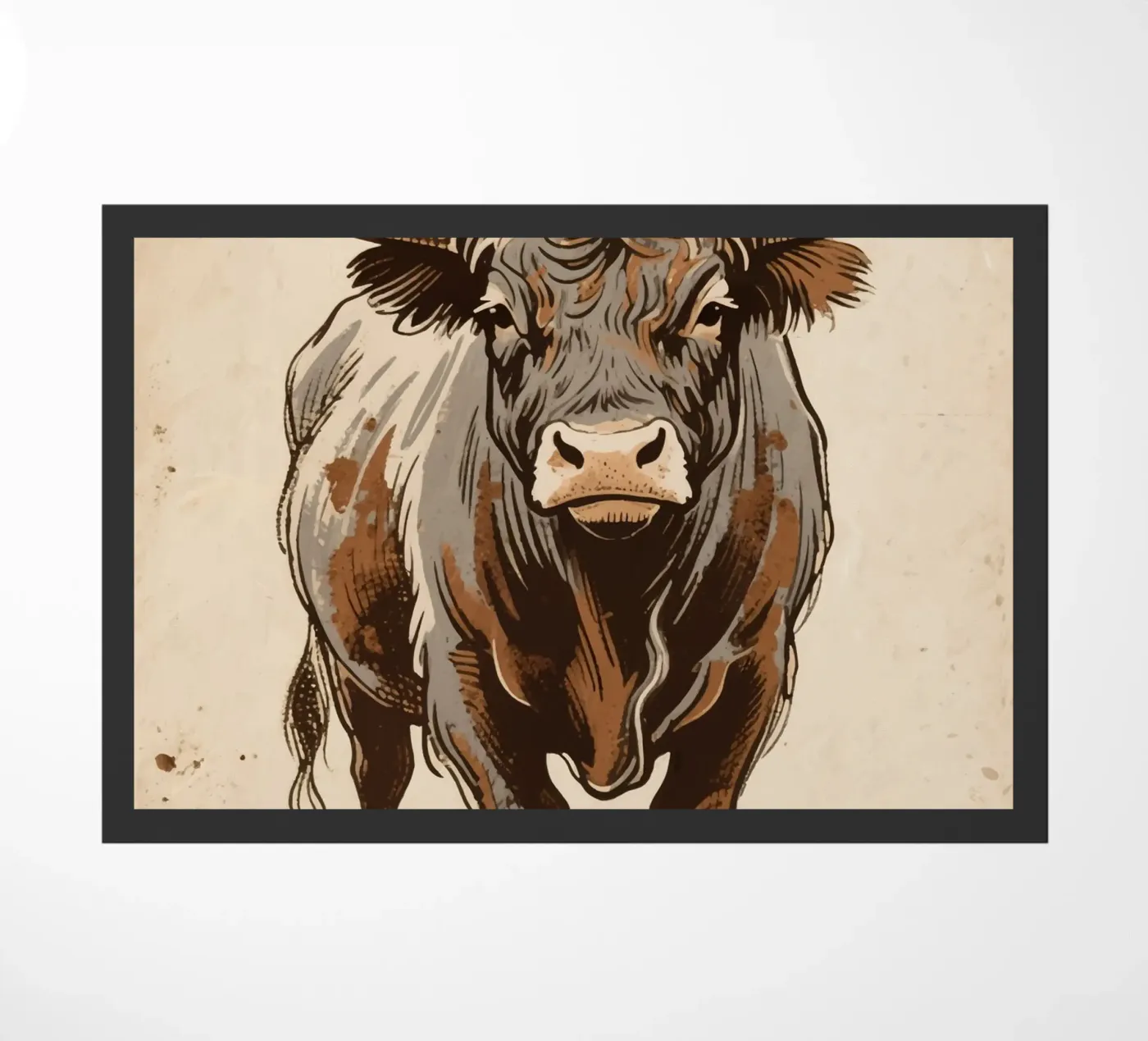 Stier Fußmatte von knowledge