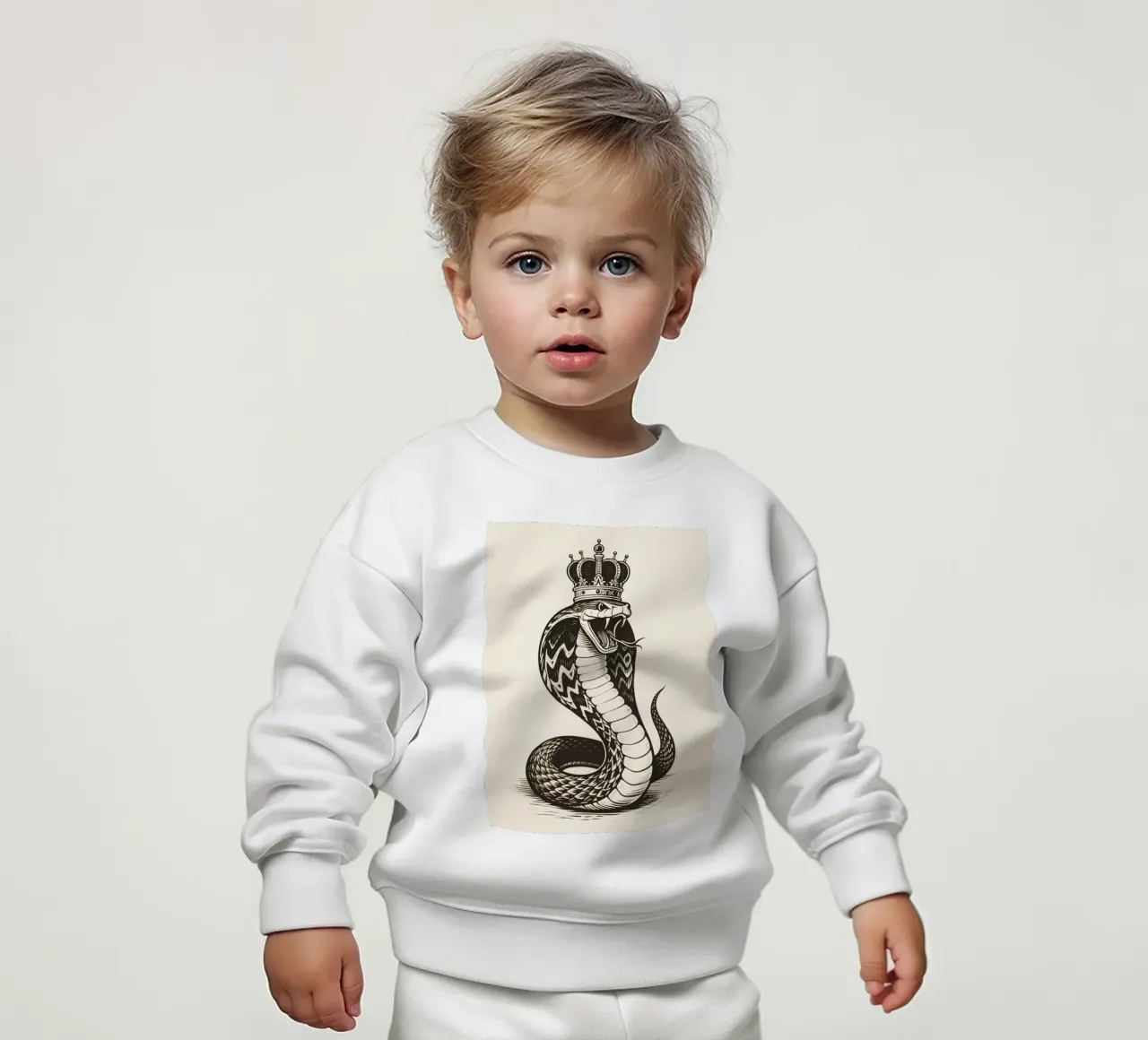 Re Cobra felpa neonato da knowledge