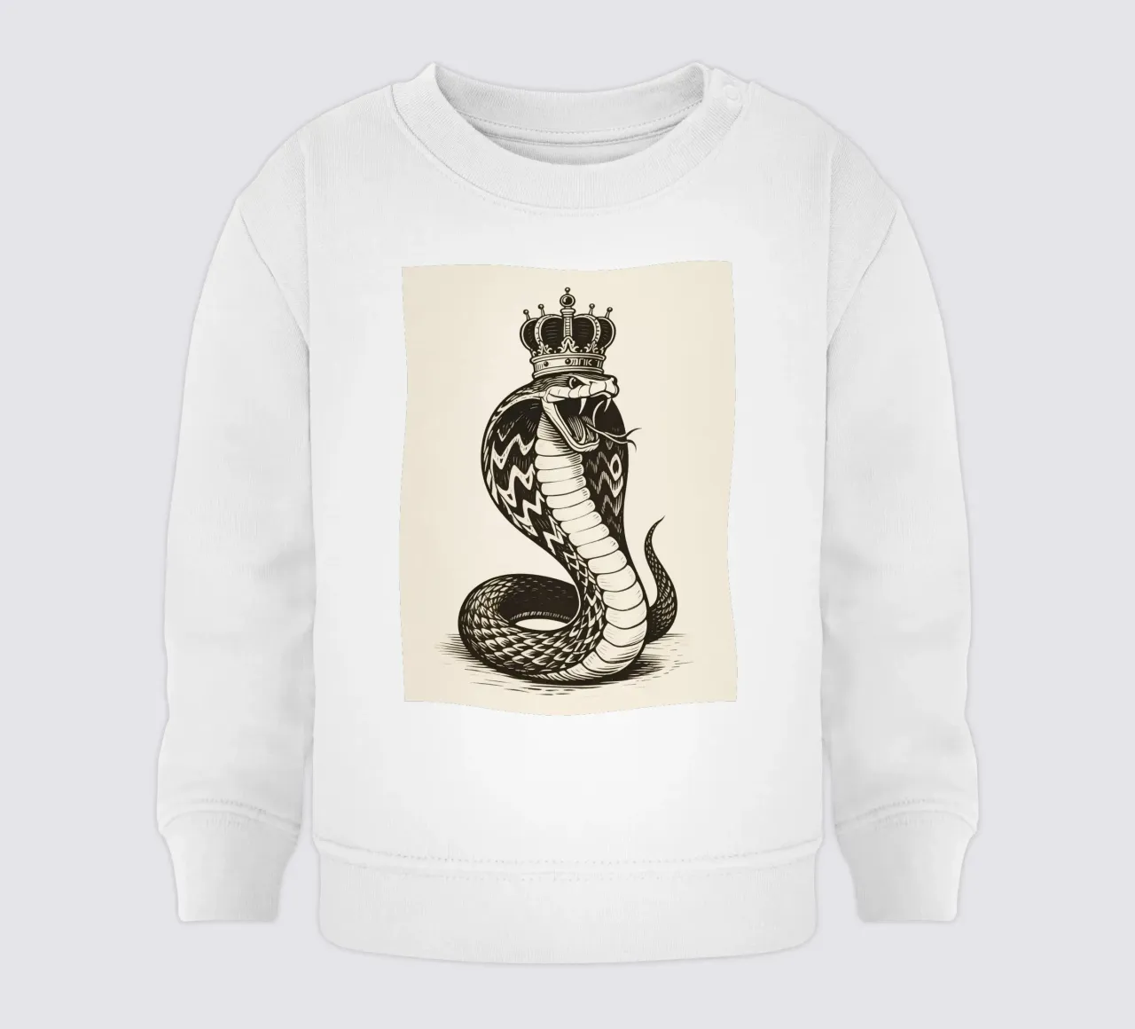 Re Cobra felpa neonato da knowledge