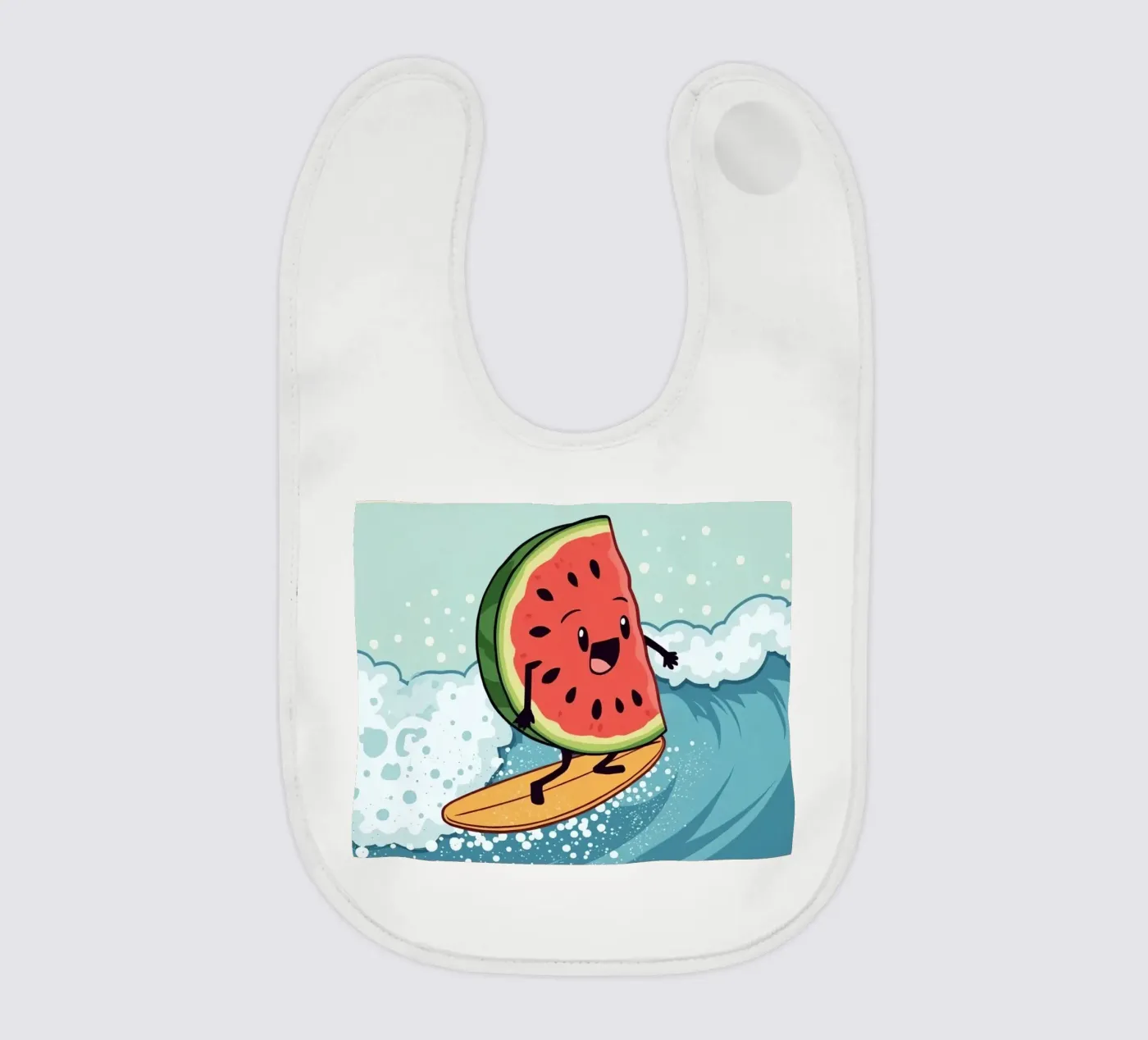 Surf Melon Babylätzchen von DesignDoodle
