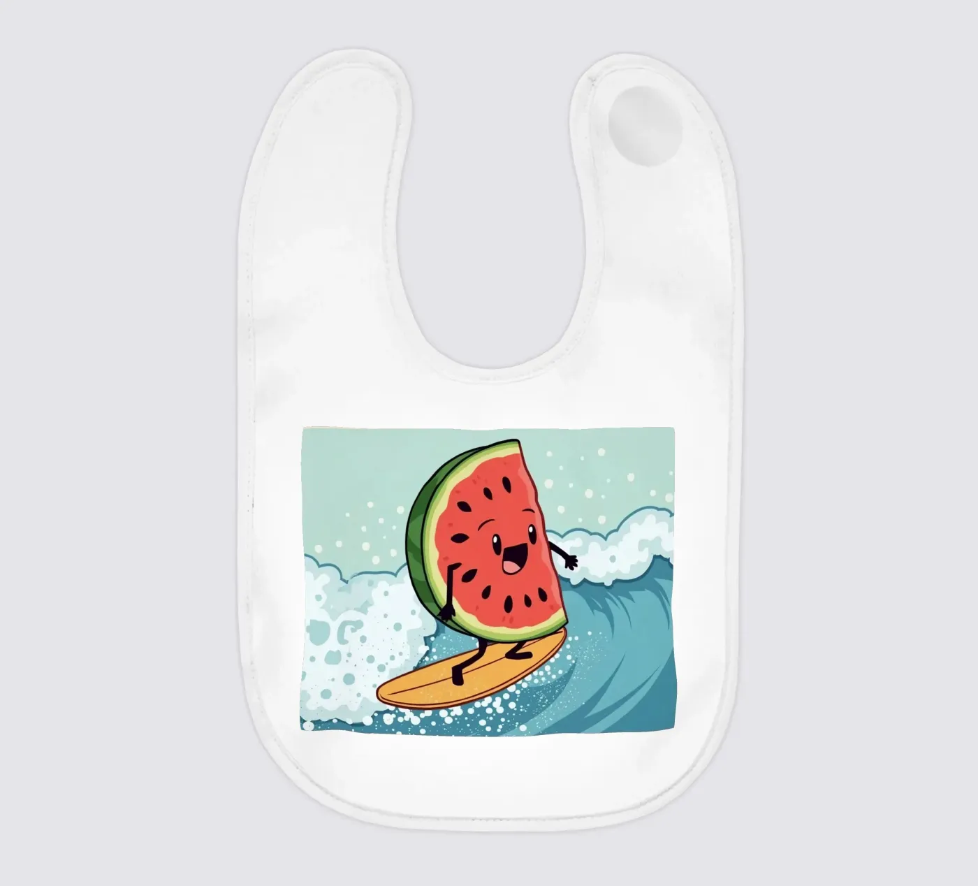 Surf Melon Babylätzchen von DesignDoodle