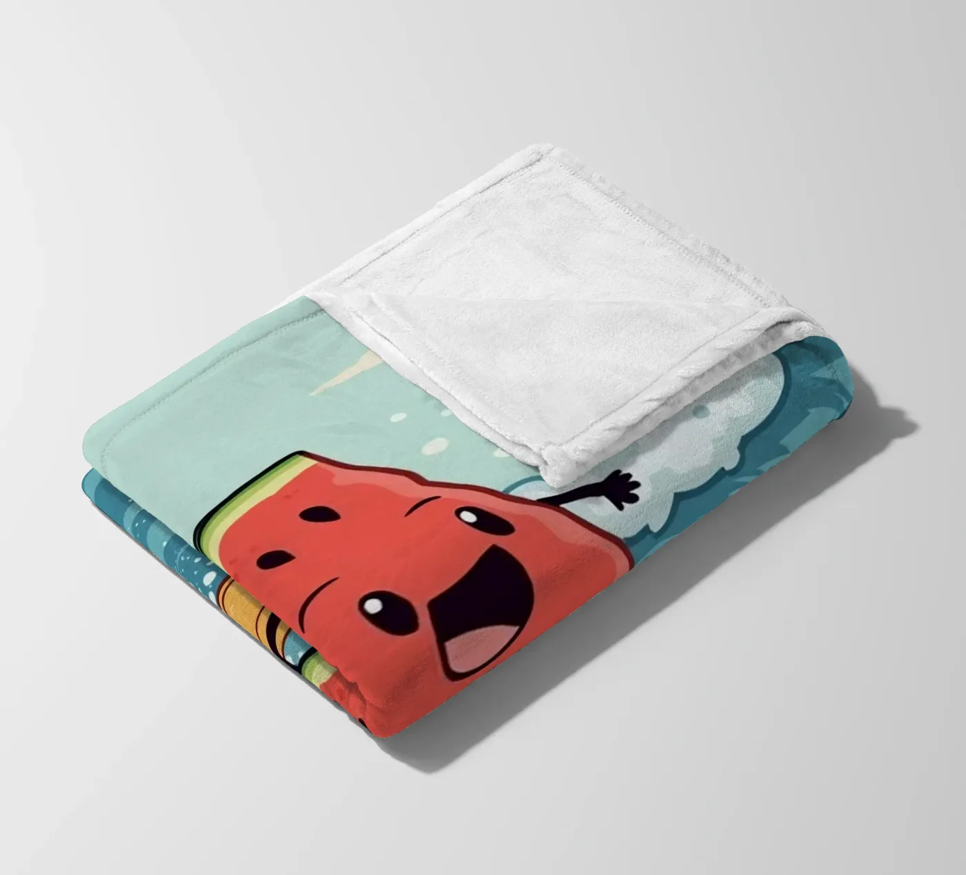 Surf Melon Fleecedecke von DesignDoodle