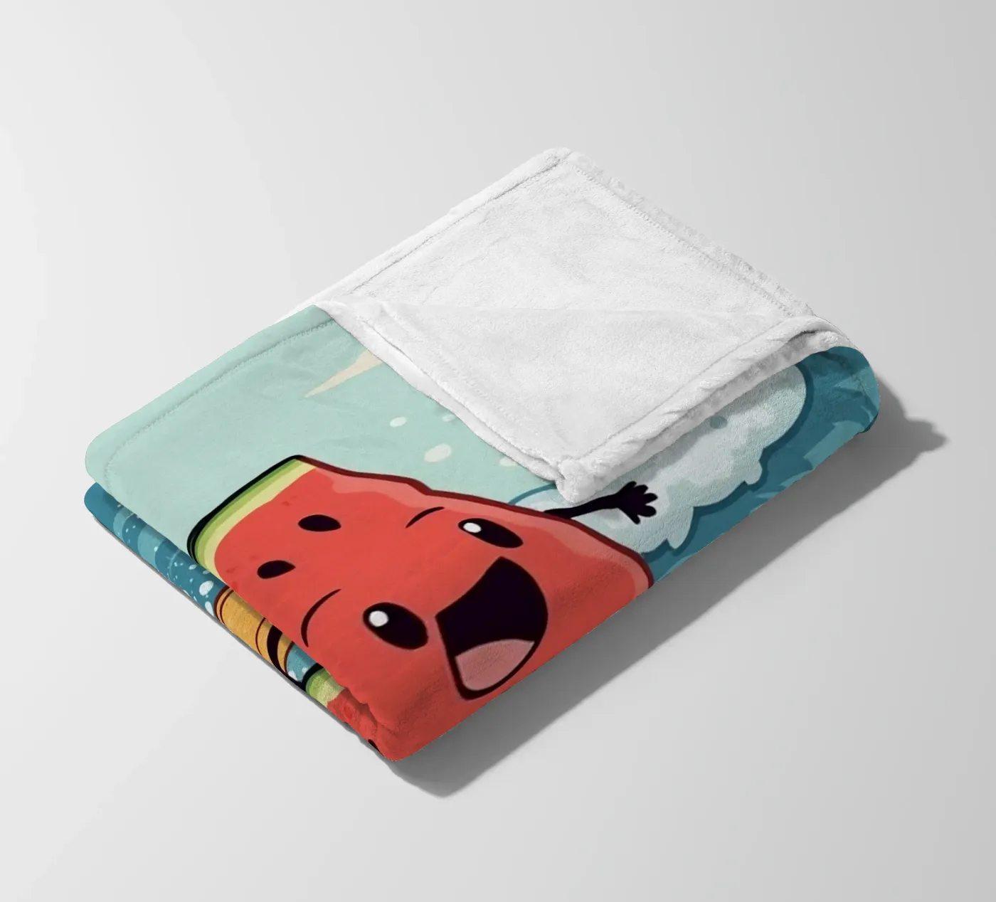 Surf Melon Fleecedecke von DesignDoodle