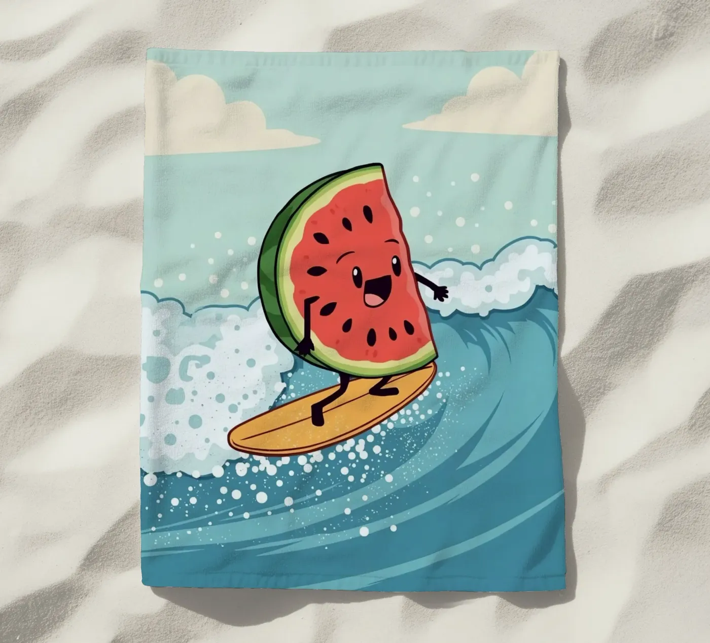 Melone da surf telo mare da DesignDoodle