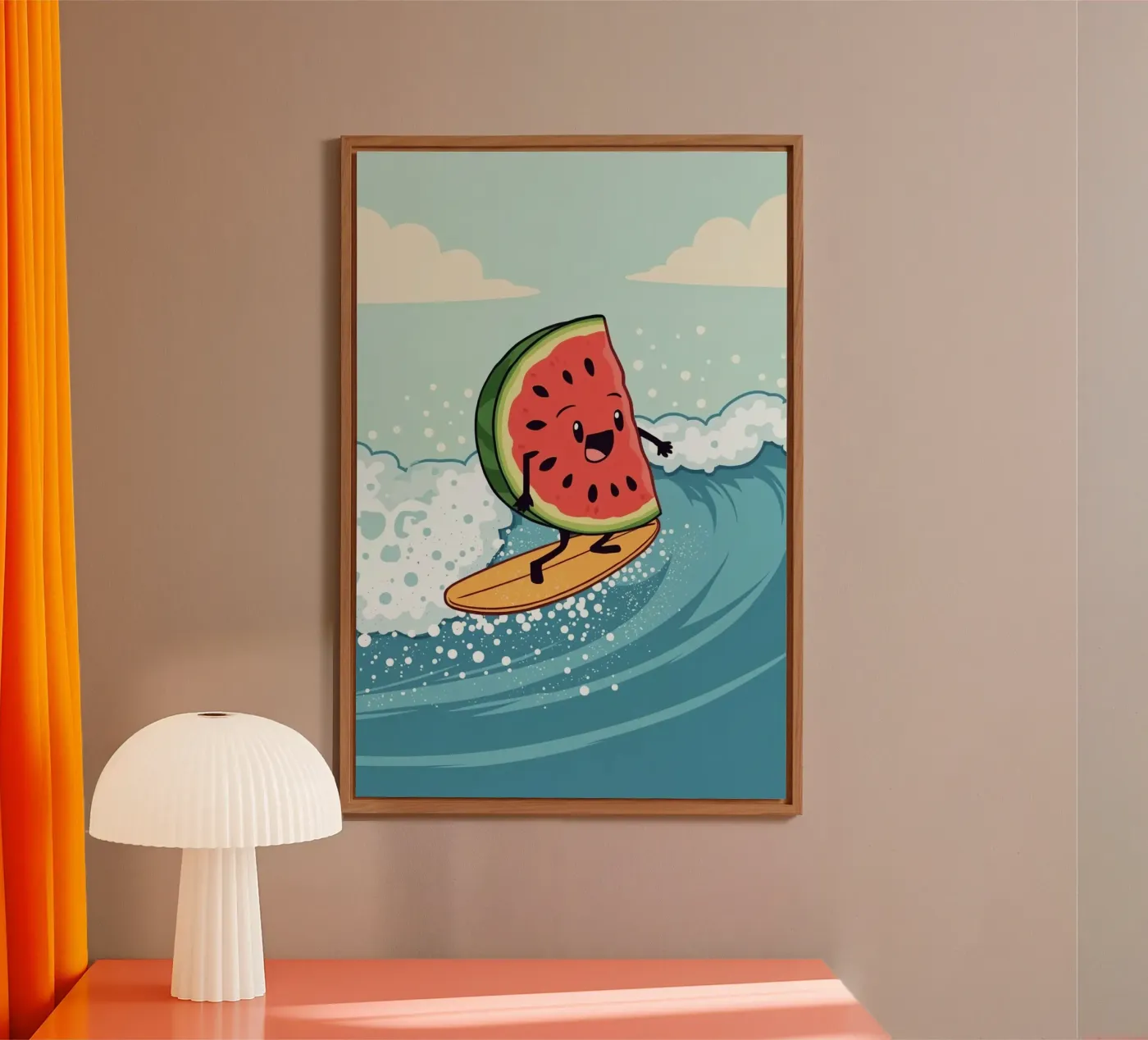 Surf Melon pannello forex da DesignDoodle