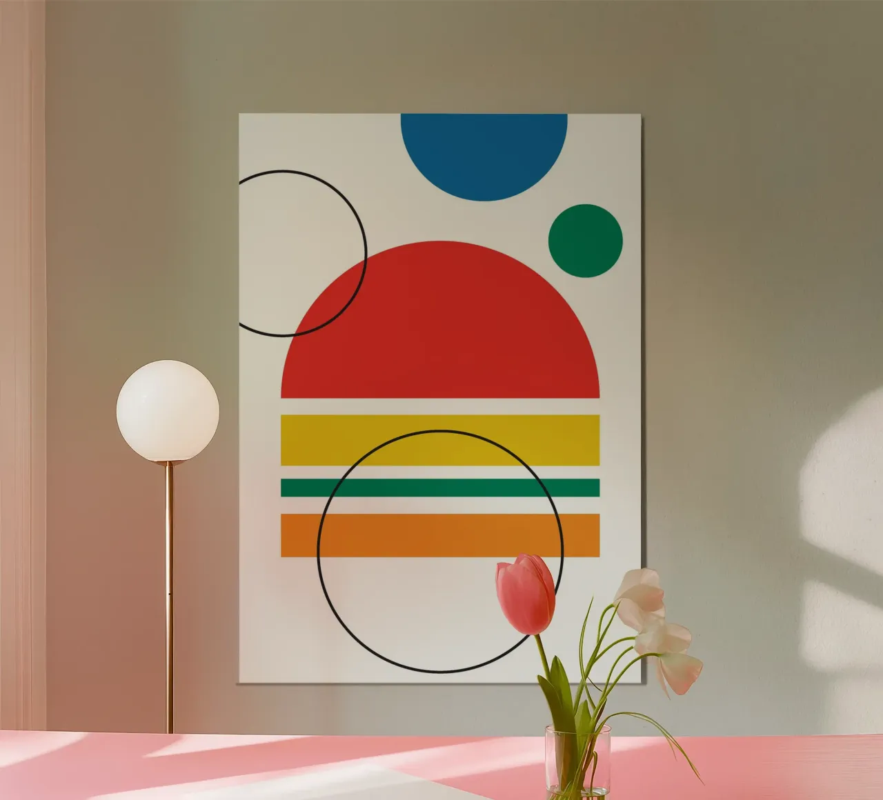 Bauhaus Burger in grassetto poster da galihstudio