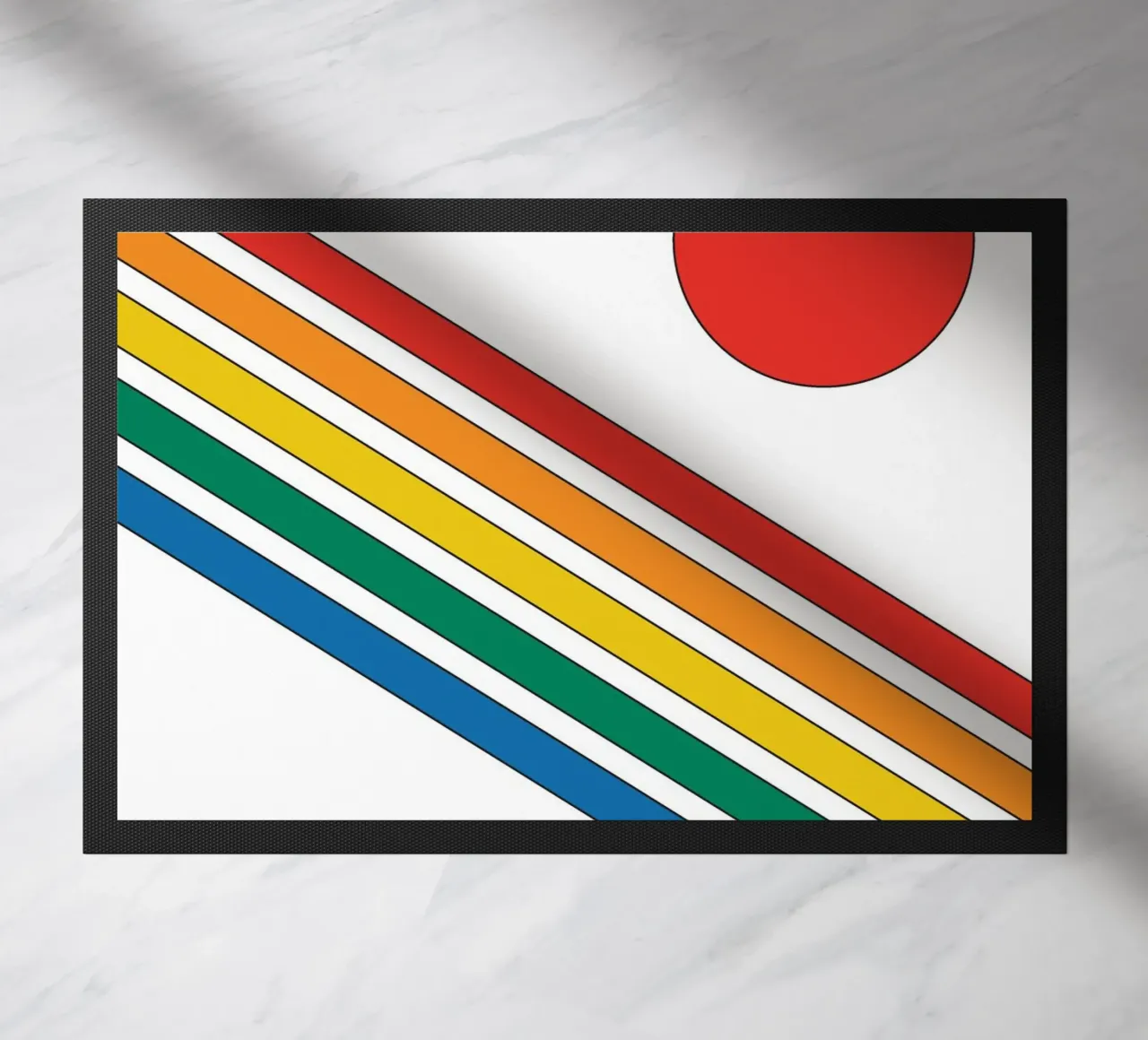 Striscia di linea Bauhaus zerbino da galihstudio
