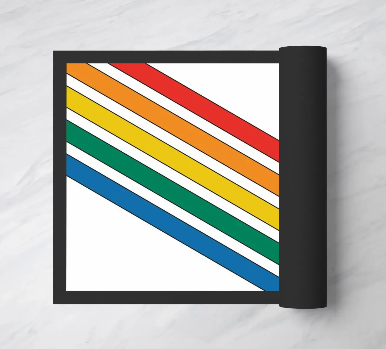 Striscia di linea Bauhaus zerbino da galihstudio