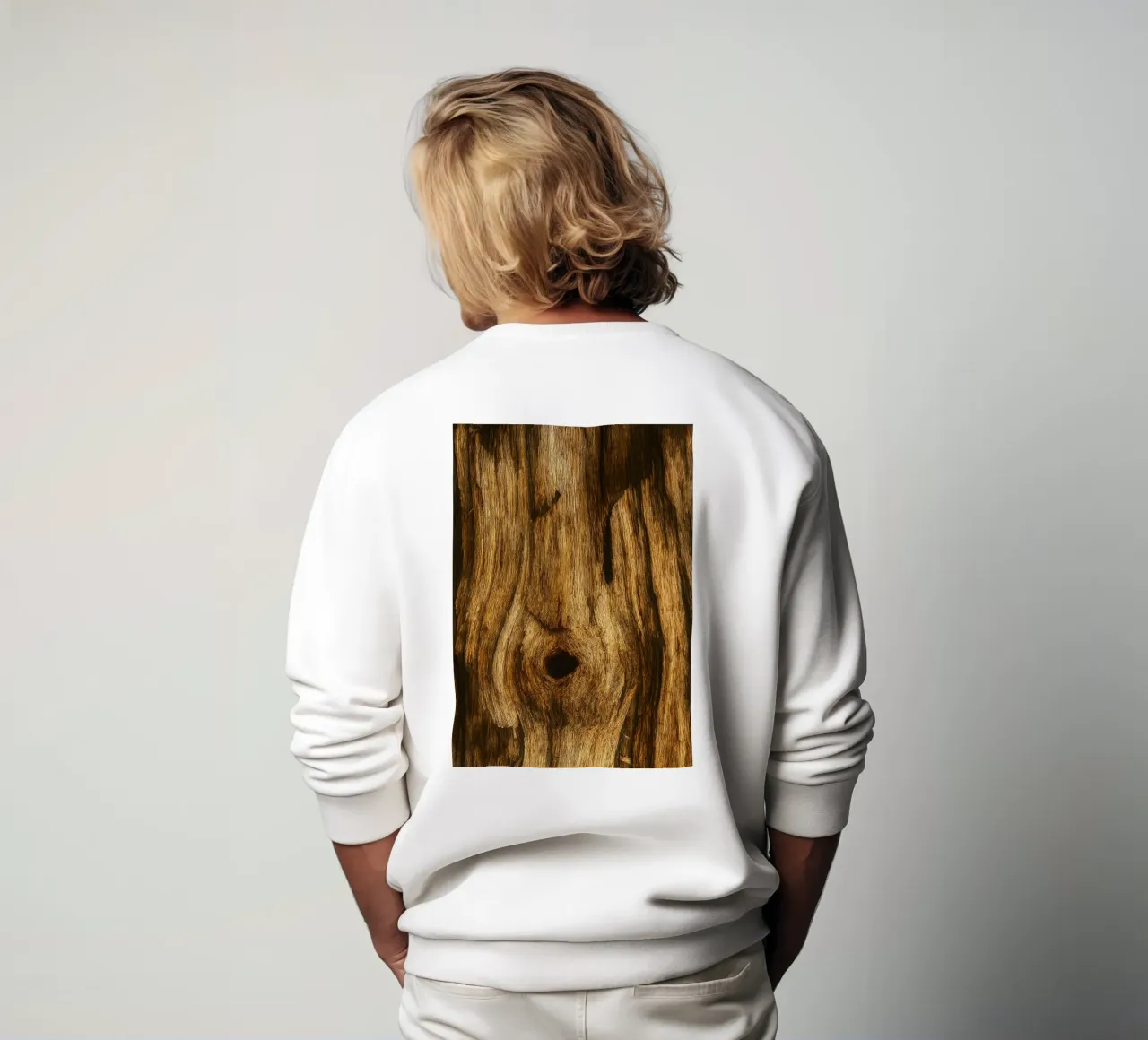 tronc d'arbre pourri vue photographie sweat de landtengs