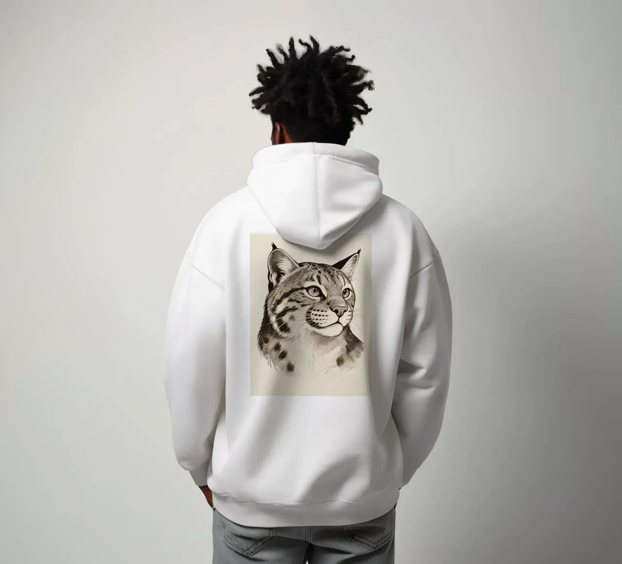 Bobcat felpa con cappuccio da knowledge