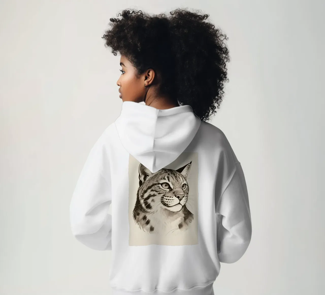 Bobcat felpa con cappuccio da knowledge