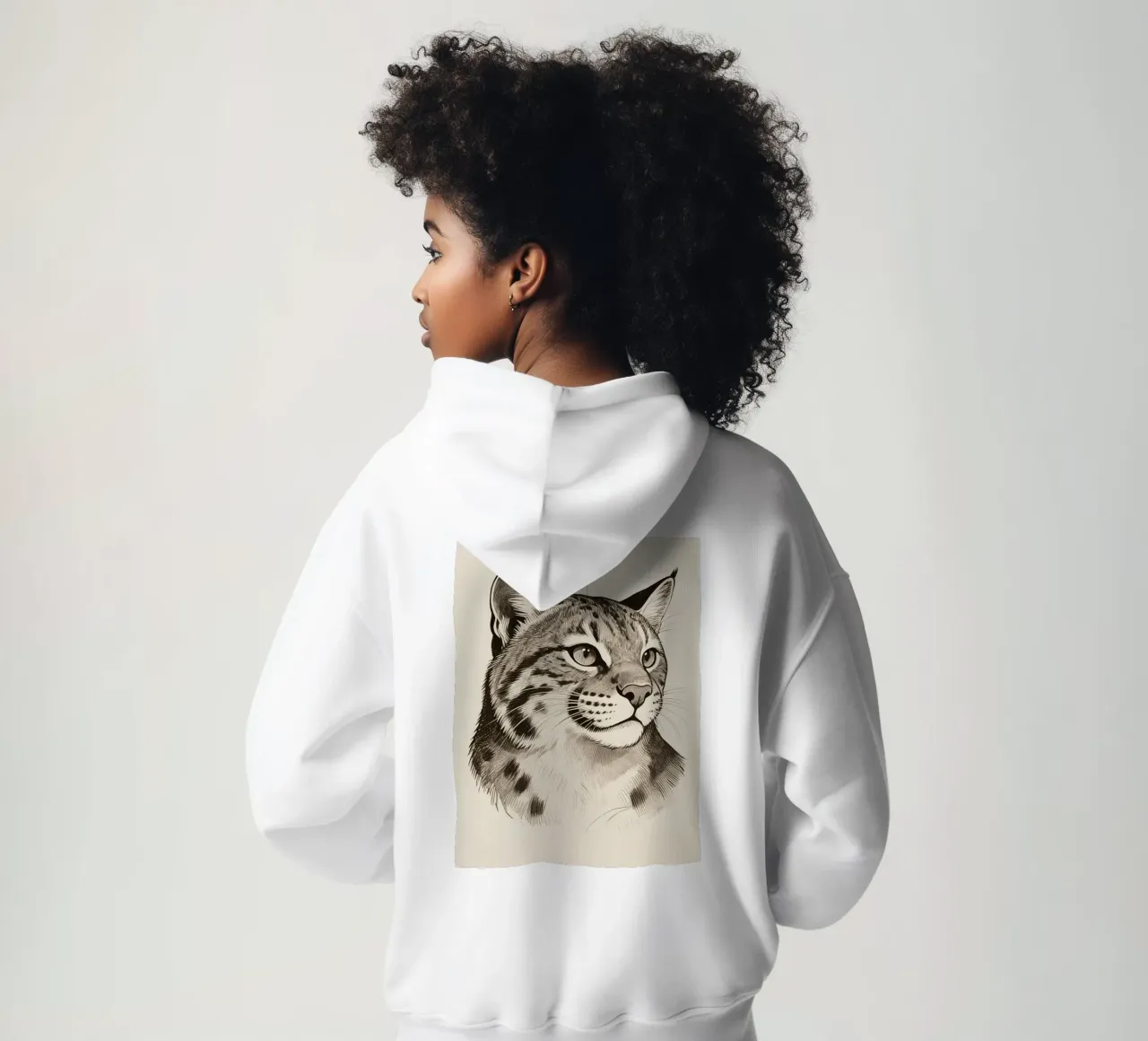Bobcat felpa con cappuccio da knowledge