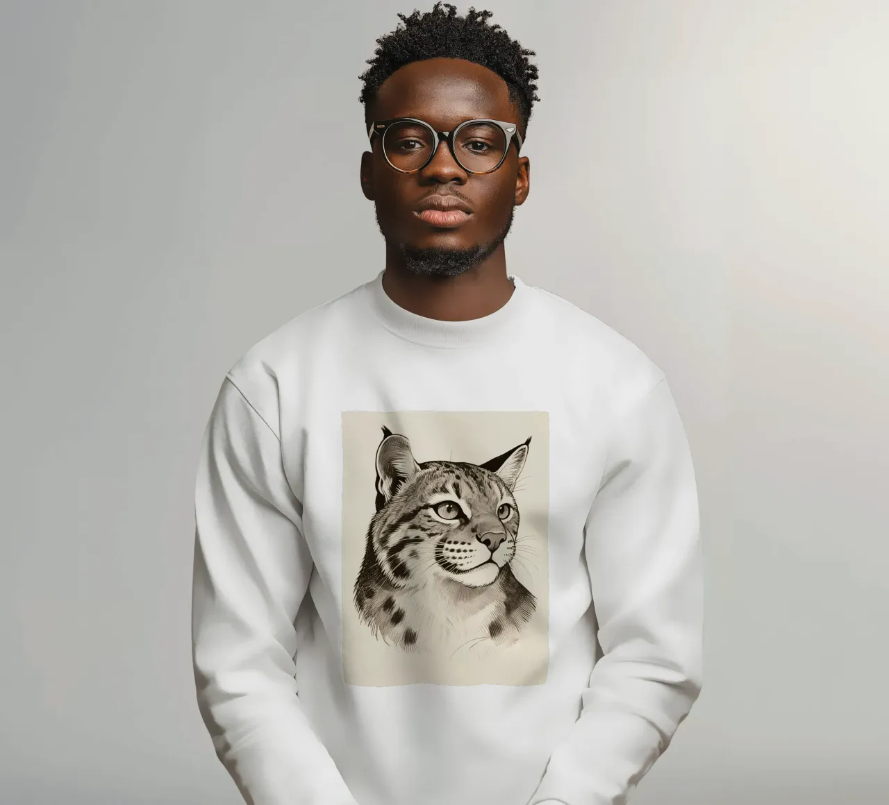 Bobcat sweatshirt by knowledge