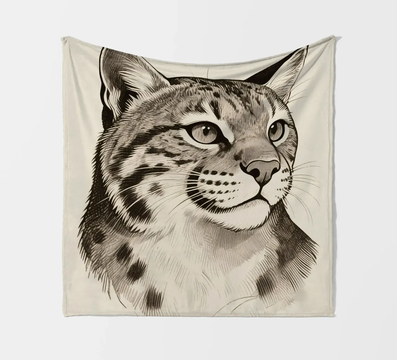 Bobcat coperta in pile da knowledge