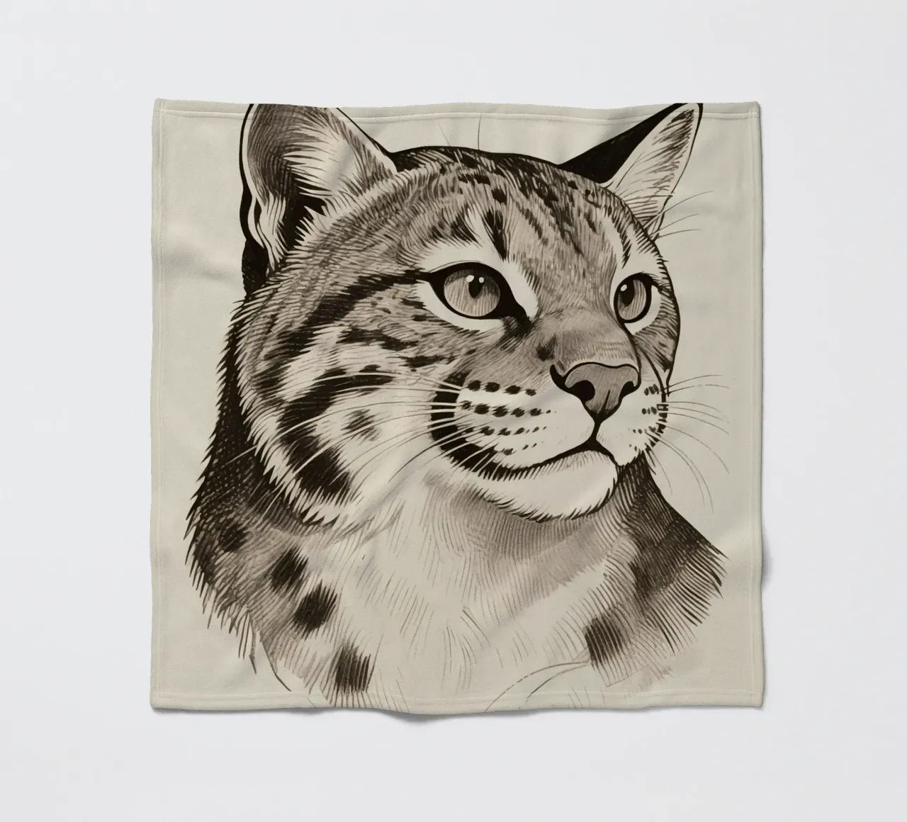 Bobcat coperta in pile da knowledge