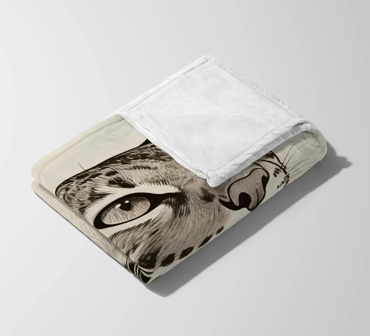 Bobcat coperta in pile da knowledge