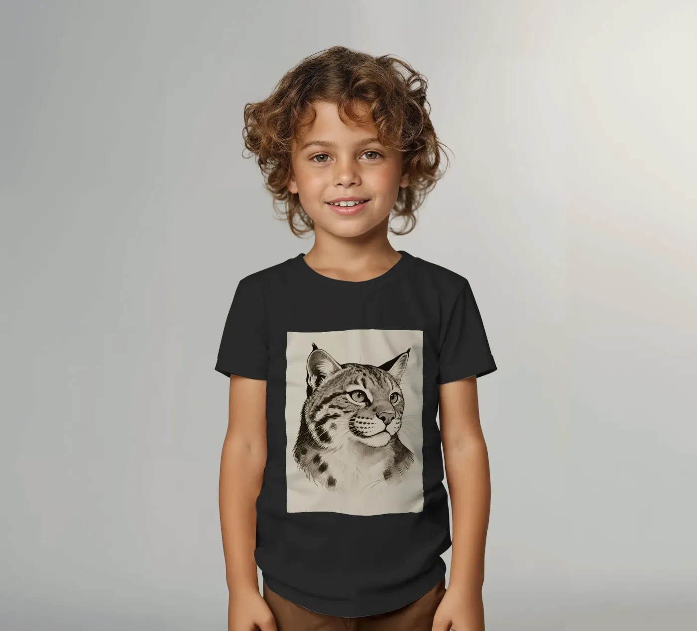 Bobcat t-shirt bambini da knowledge