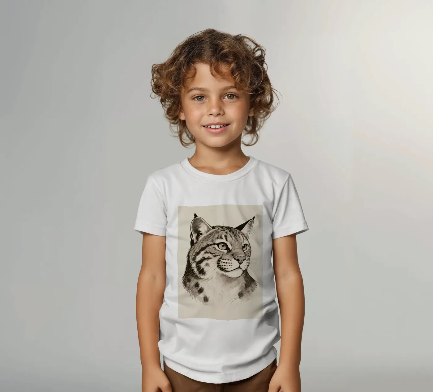 Bobcat t-shirt bambini da knowledge