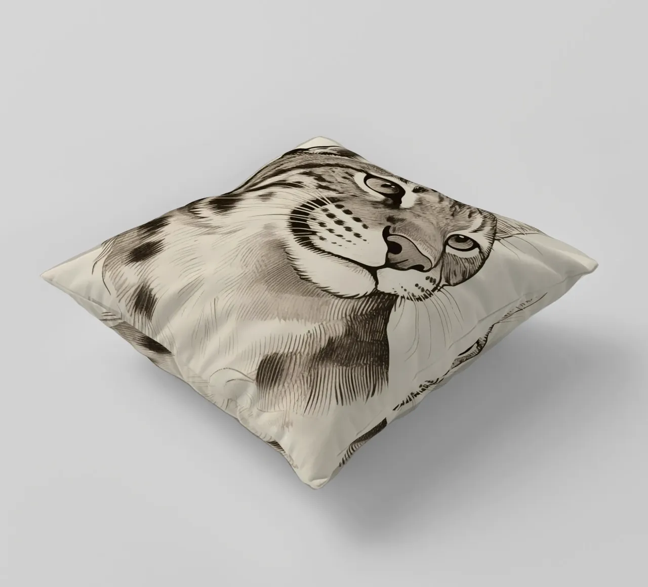 Bobcat cuscino da knowledge