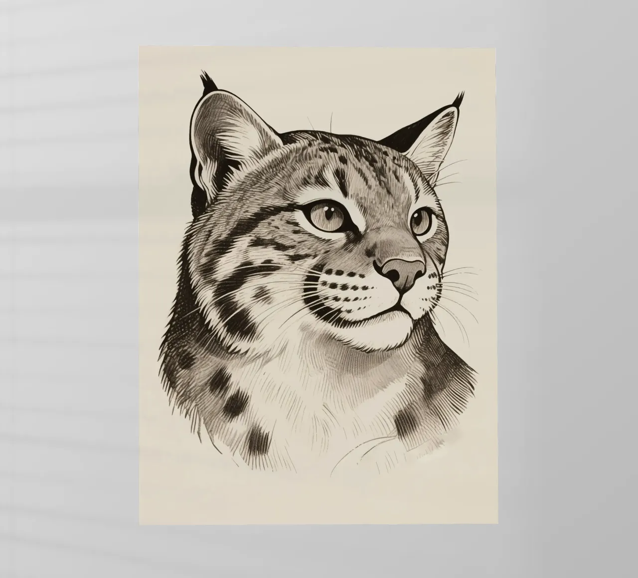 Bobcat pellicola backlit da knowledge