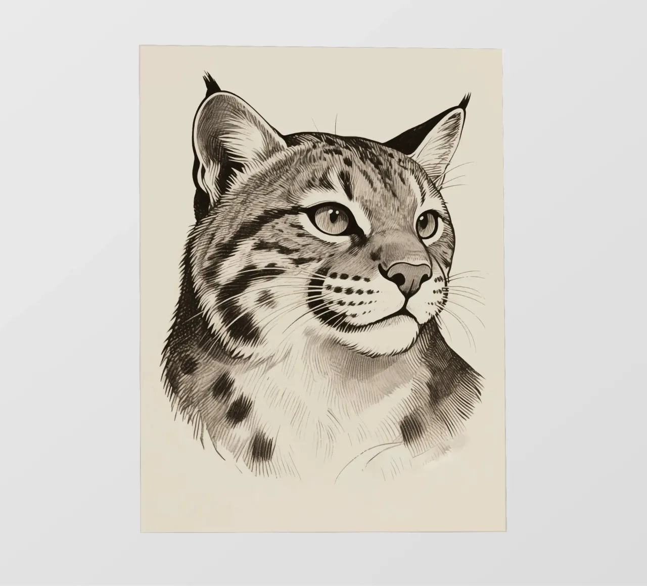 Bobcat pellicola backlit da knowledge