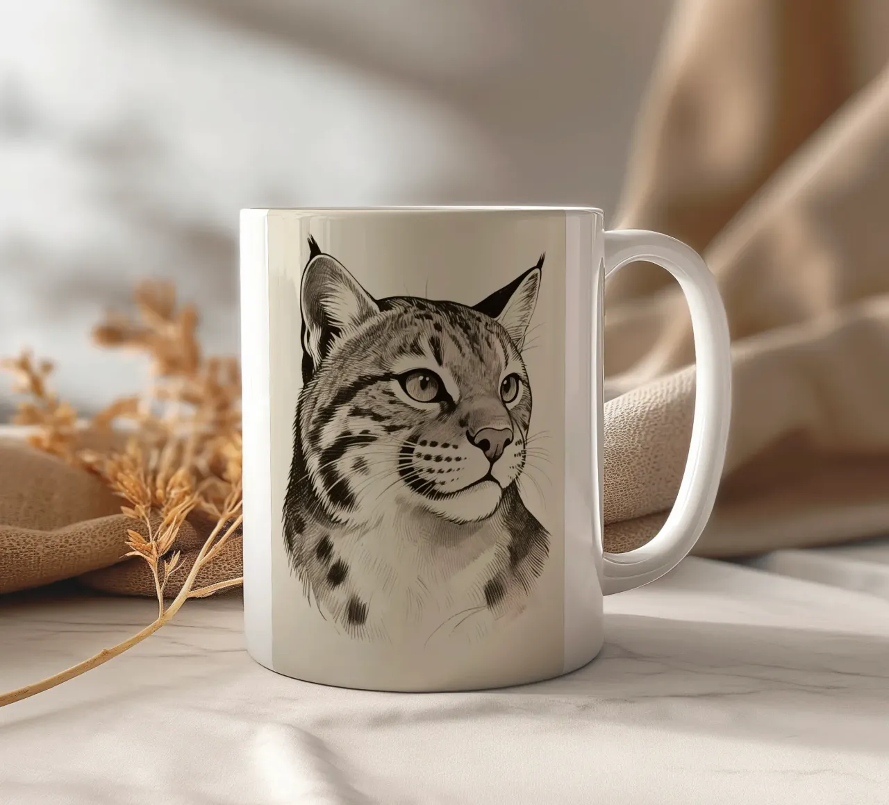 Bobcat tazza in ceramica da knowledge
