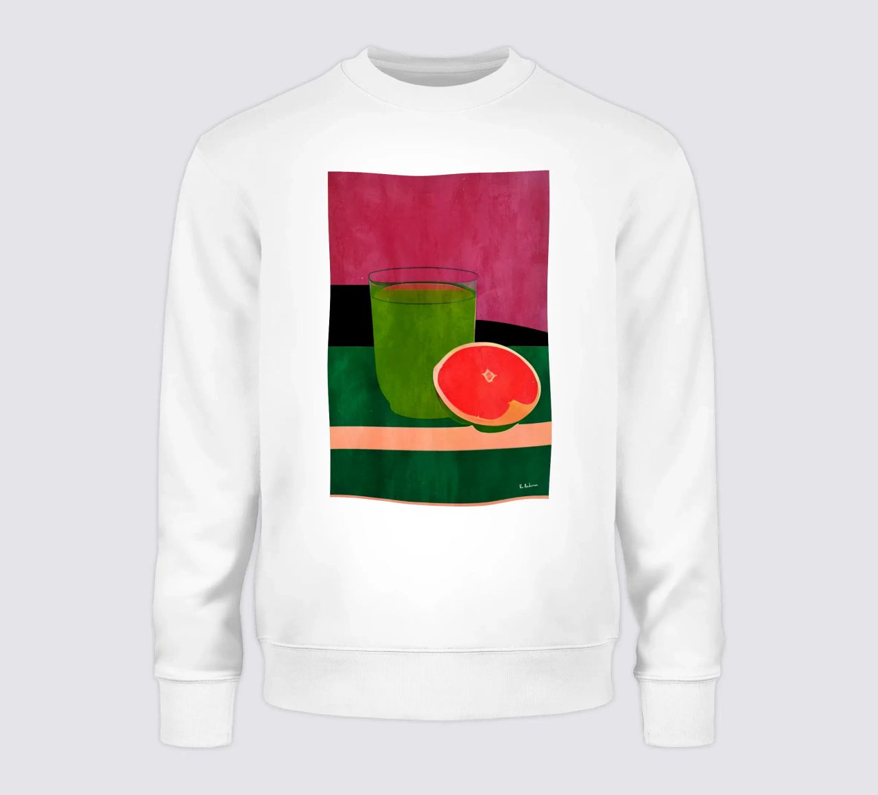 Stilllife With Pink Grapefruit felpa da Bo Anderson