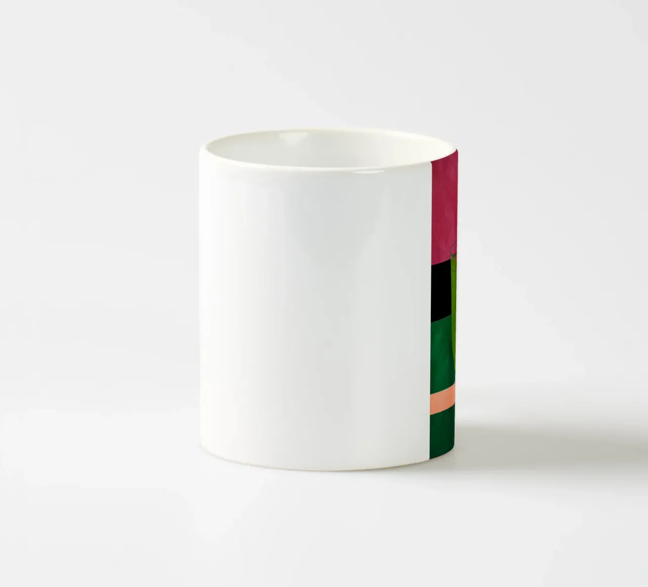 Stilllife With Pink Grapefruit tazza in ceramica da Bo Anderson