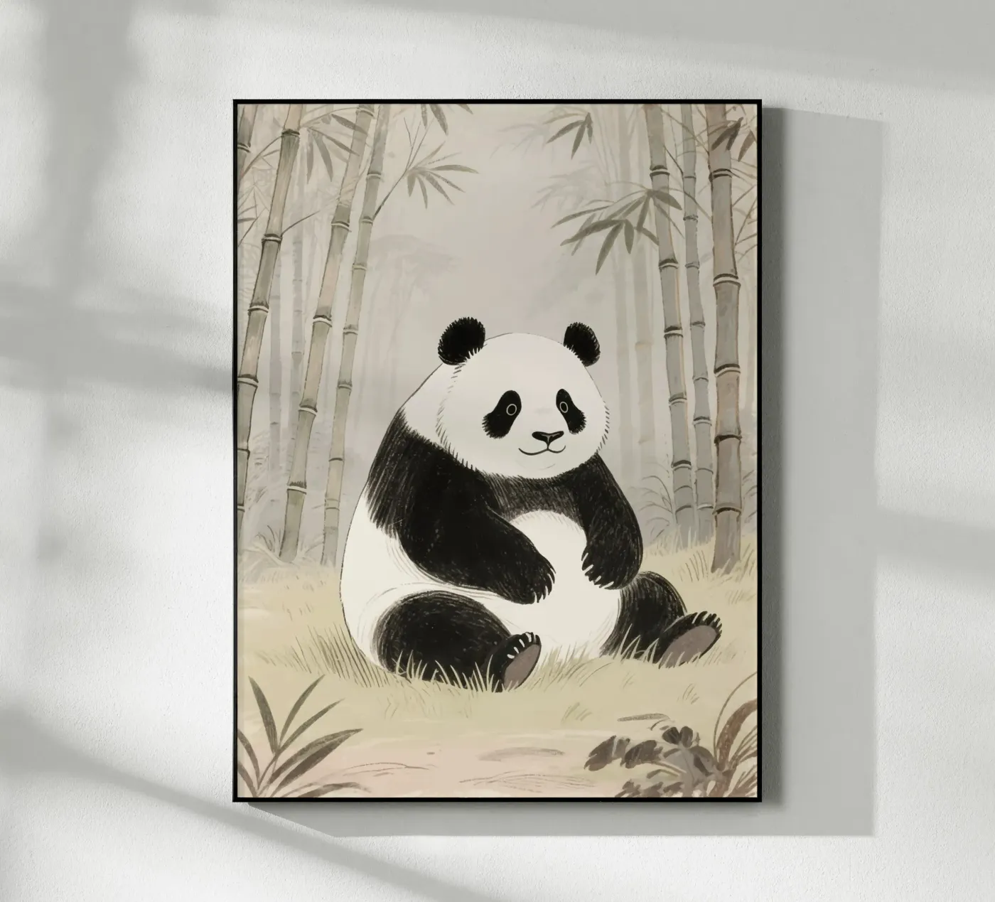 Panda géant plexiglas de knowledge