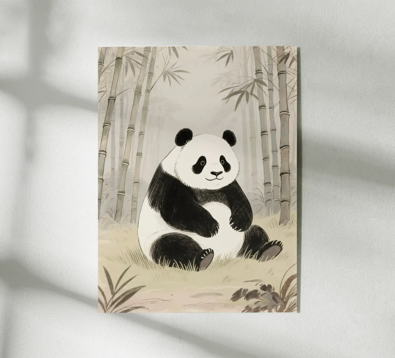 Panda géant plexiglas de knowledge