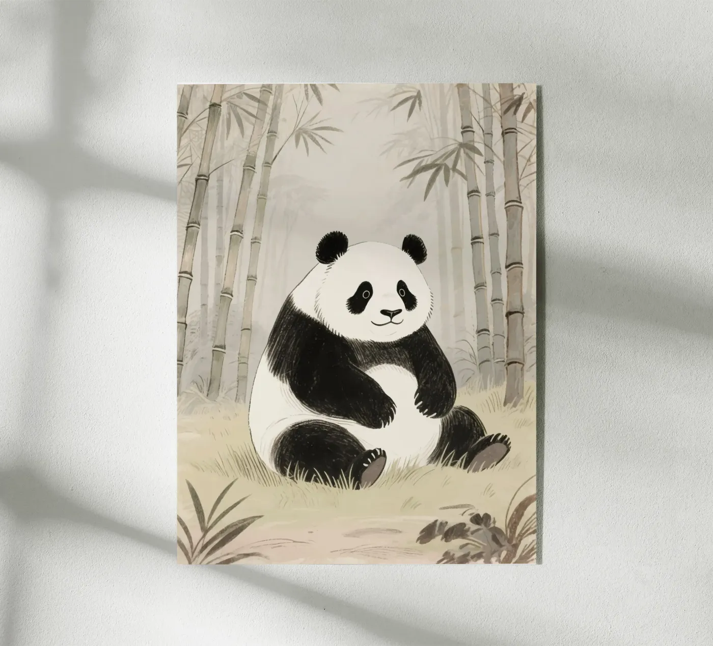 Panda géant plexiglas de knowledge