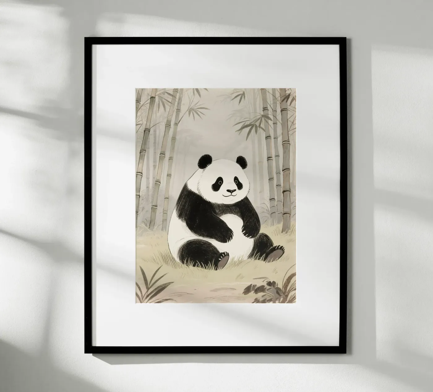 Panda géant poster de knowledge