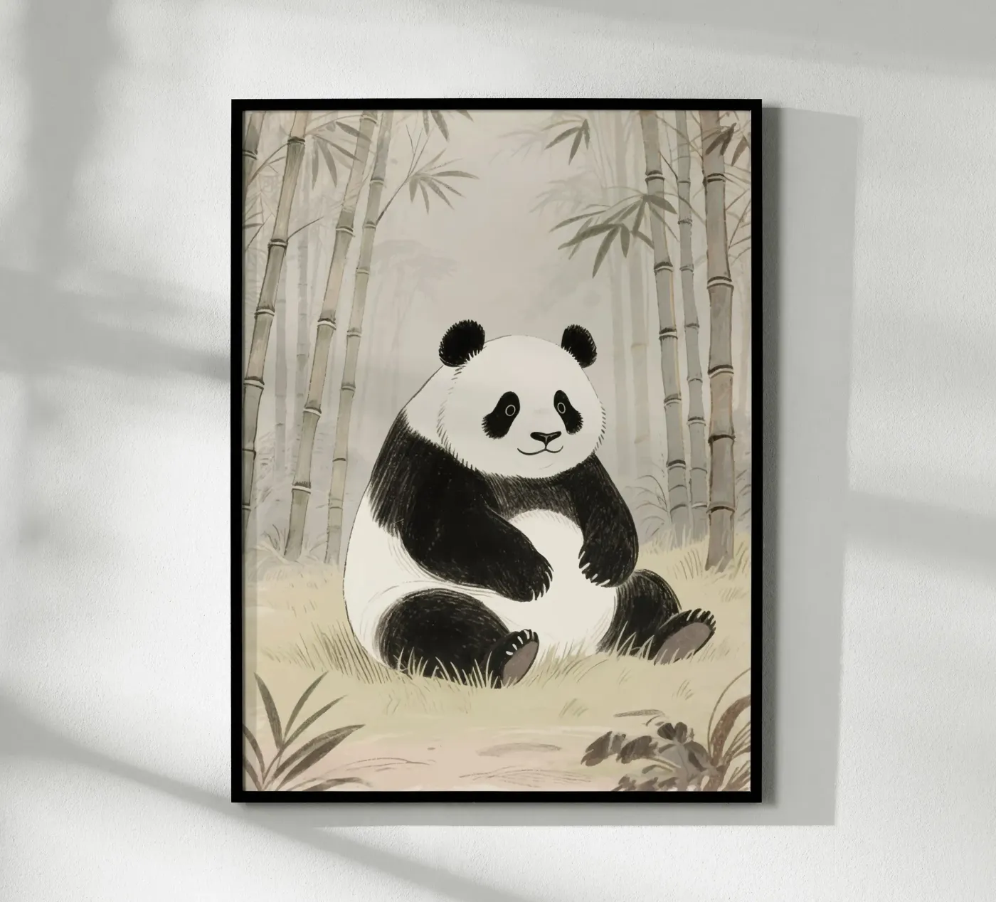 Panda géant poster de knowledge