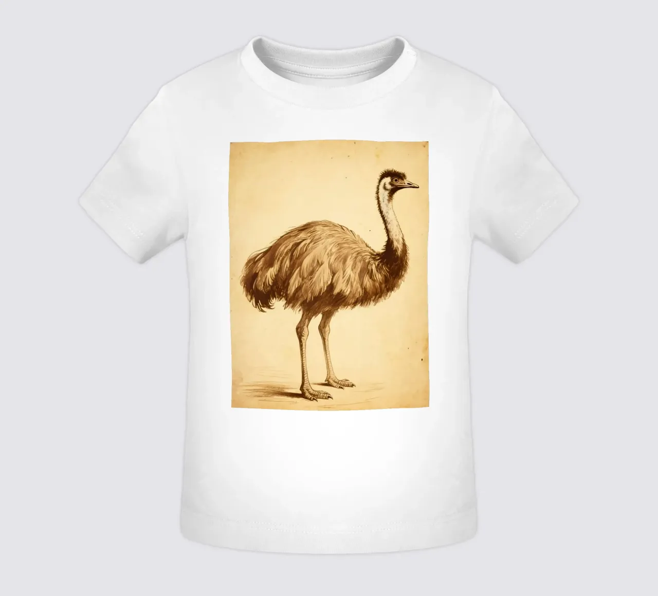 Uccello Emu maglietta neonato da knowledge