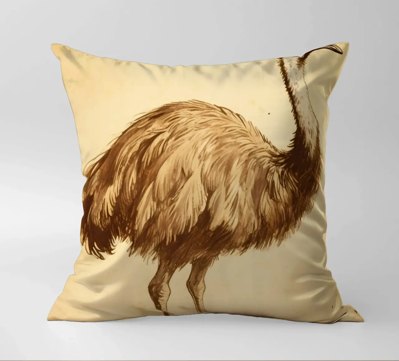 Uccello Emu cuscino da knowledge