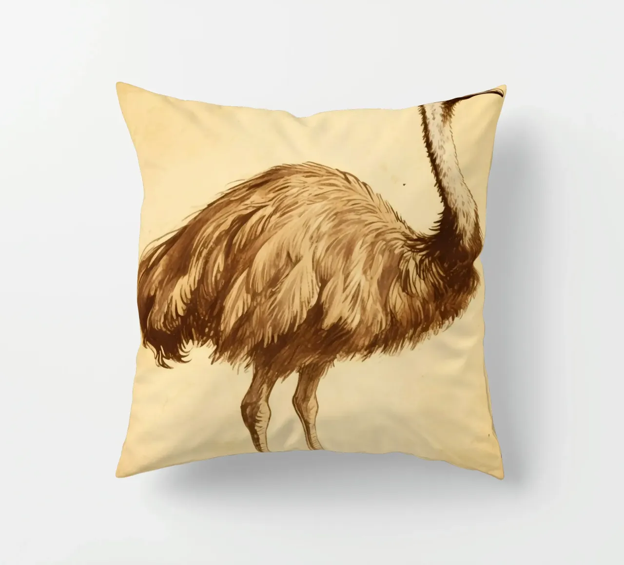 Uccello Emu cuscino da knowledge