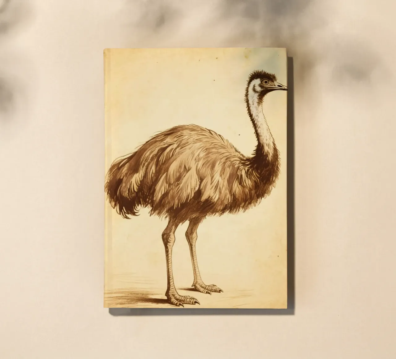 Emu Bird notebook by knowledge