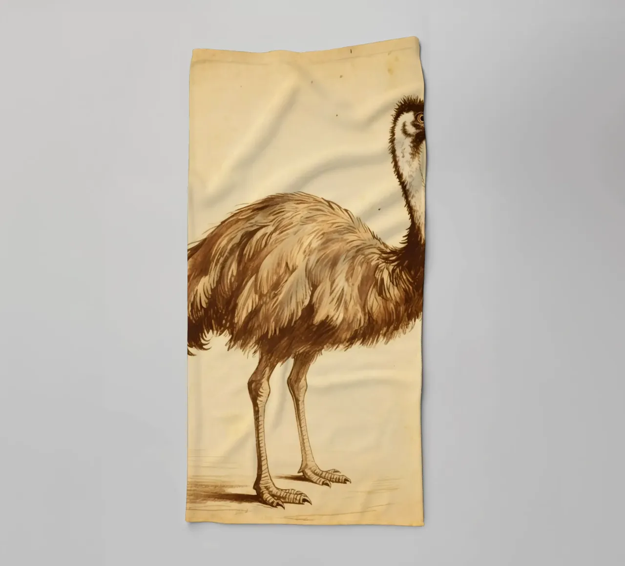 Uccello Emu asciugamano da bagno da knowledge
