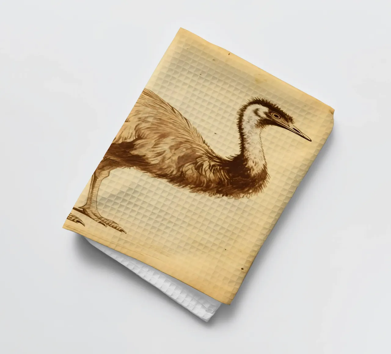 Uccello Emu canovaccio da cucina da knowledge