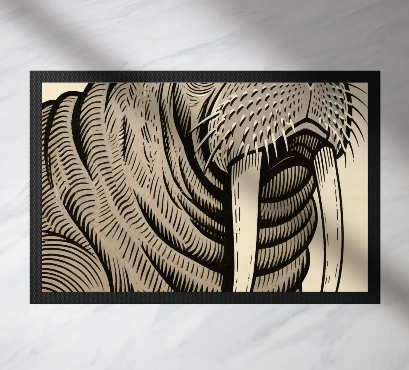 Walrus doormat by knowledge