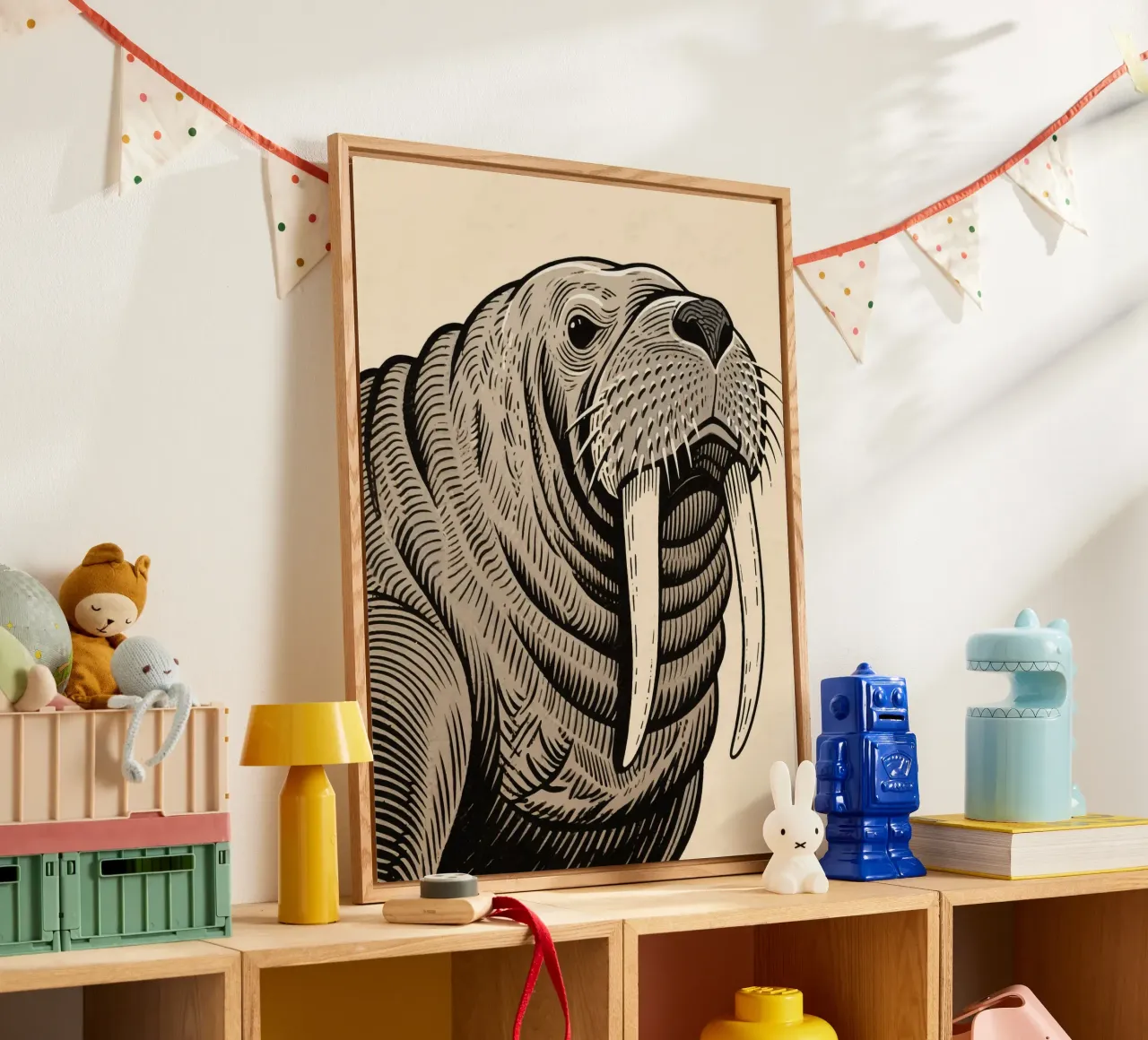 Walrus plexiglass da knowledge