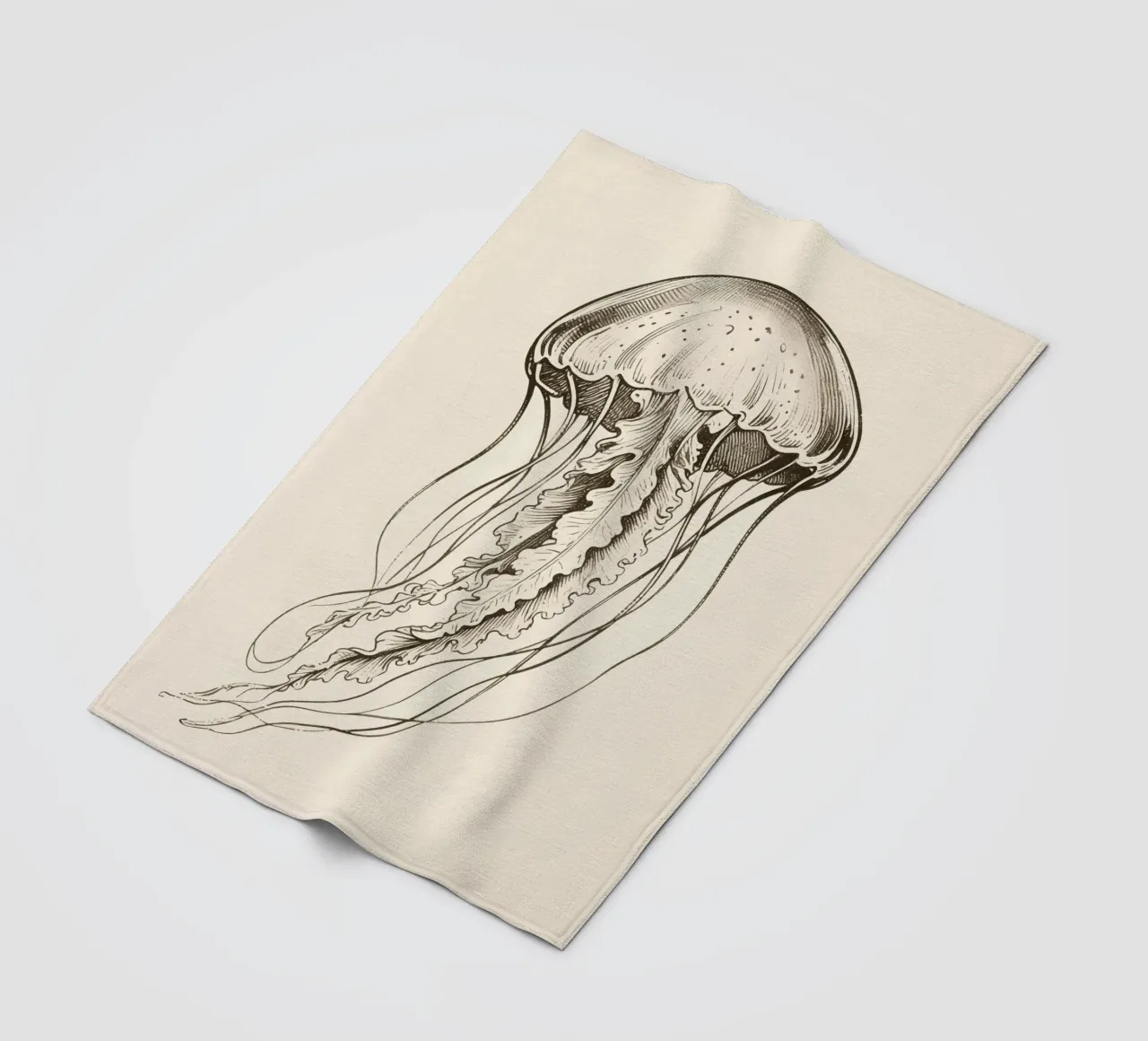 Medusa coperta in pile da knowledge