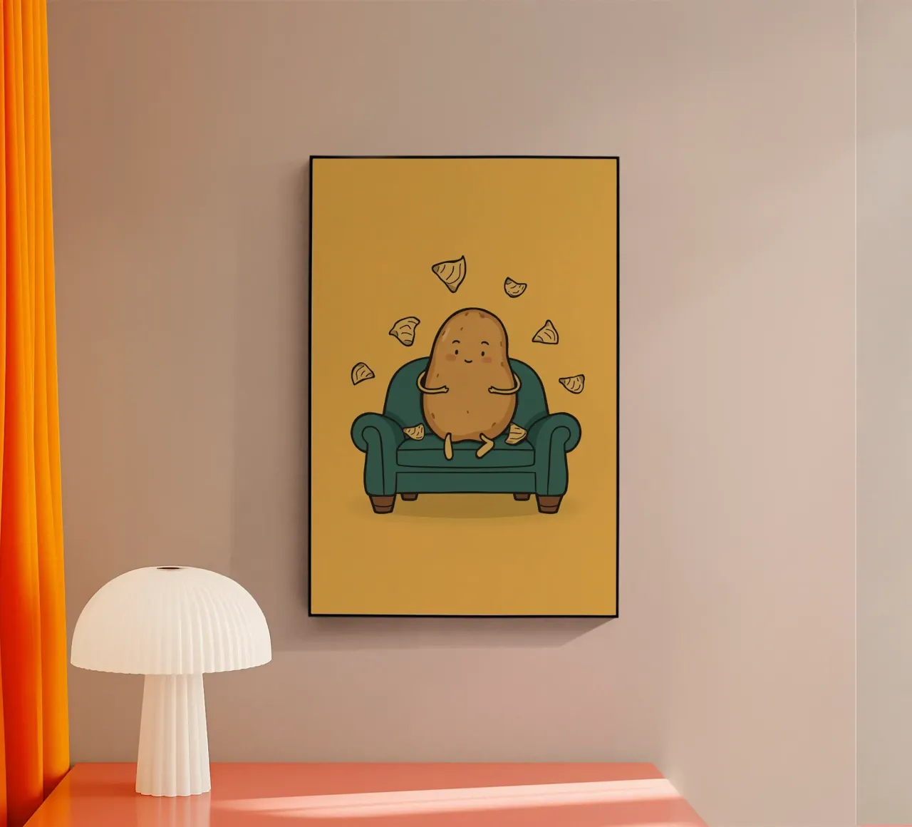 Couch Potato plexiglass da DesignDoodle