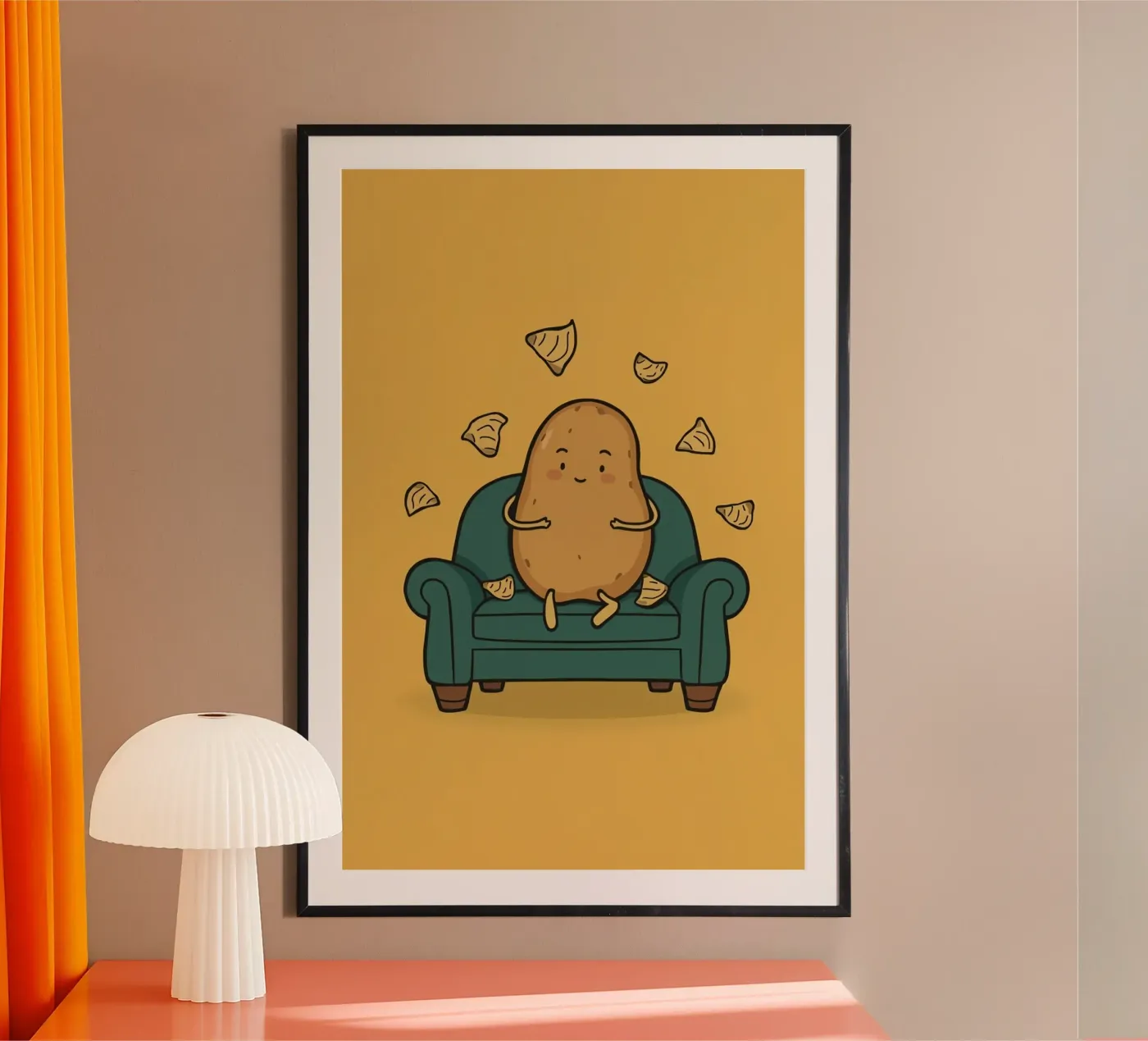 Couch Potato poster da DesignDoodle